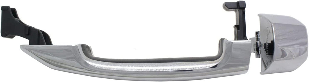 Exterior Door Handle Set Compatible with 2007-2021 Toyota Tundra, Fits 2008-2020 Toyota Sequoia