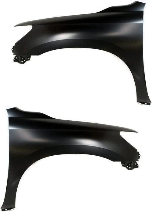 Compatible with Toyota Tundra Fender 2007 08 09 10 11 12 2013 Driver and Passenger Side Pair/Set | Front | Limited / SR5 / Platinum/Base | TO1240217 + TO1241217 | 538020C170 + 538010C190