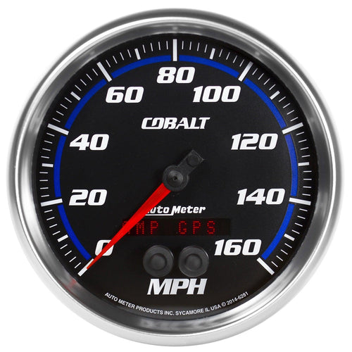 5 in. GPS SPEEDOMETER 0-160 MPH COBALT - greatparts