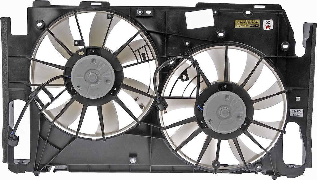 Dorman 620-598 Engine Cooling Fan Assembly Compatible with Select Toyota Models