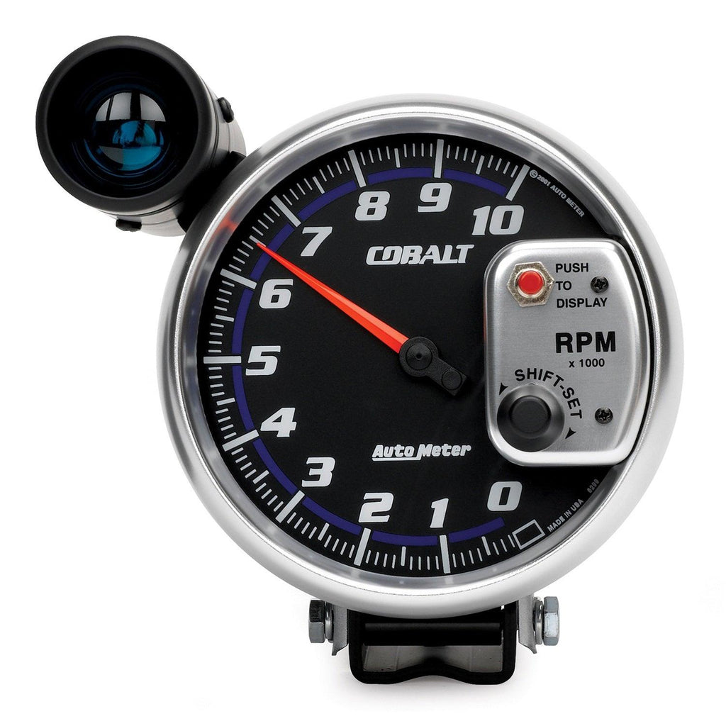 5 in. PEDESTAL TACHOMETER 0-10000 RPM COBALT - greatparts