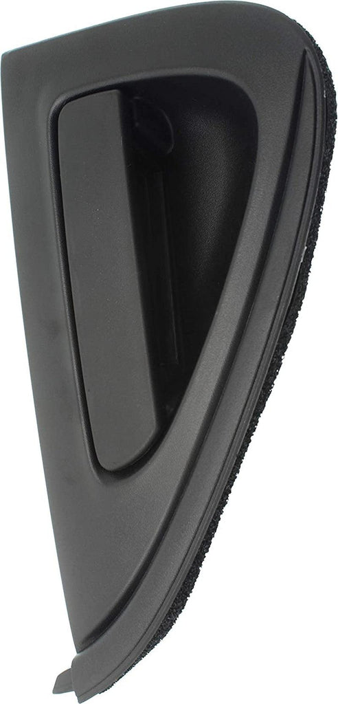Exterior Rear Door Handle Compatible with Chevrolet Spark 2016-2018 LH Textured Black