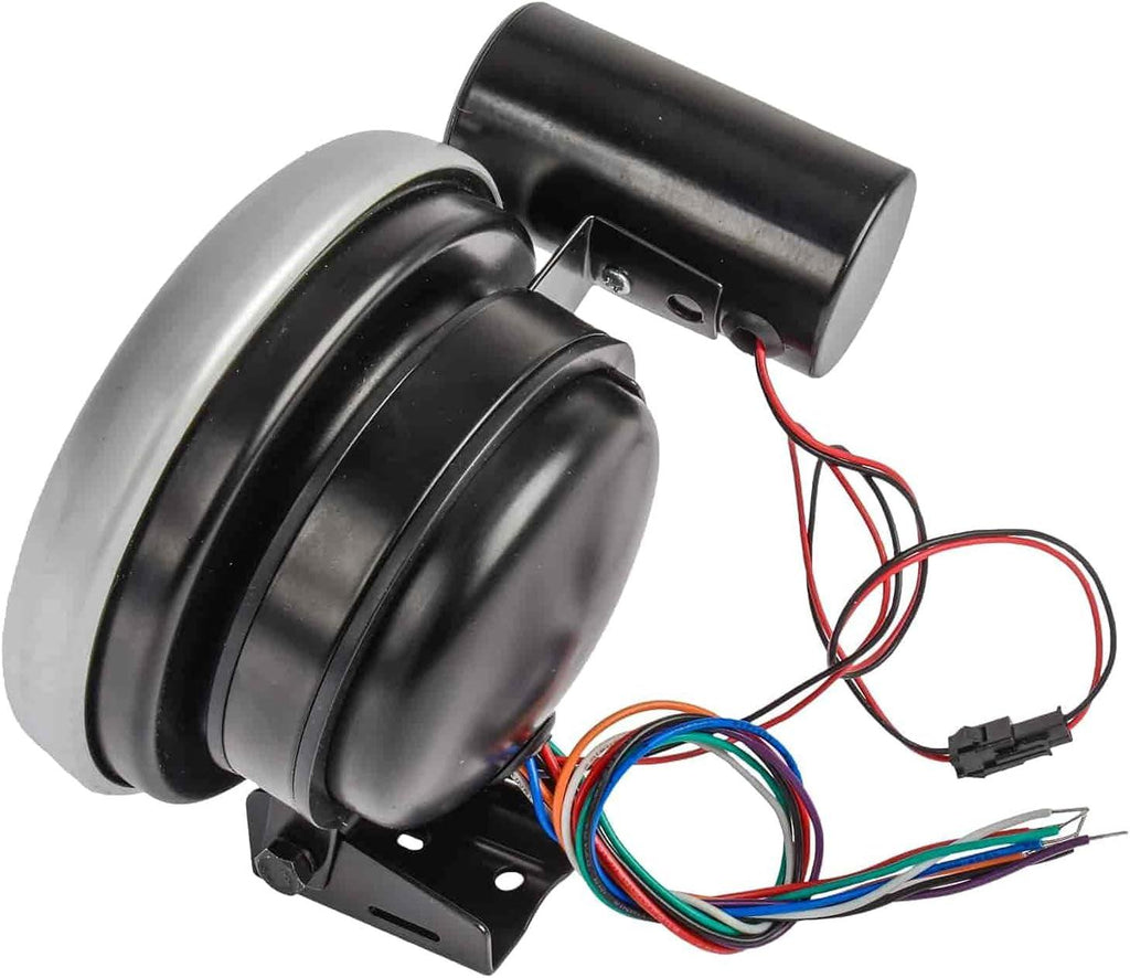 5” Tachometer | Black Face with Silver Bezel | 0-10,000 RPM Range | Super-Bright LED Shift Light | One-Touch Peak RPM Recall | Mounting Bracket Included