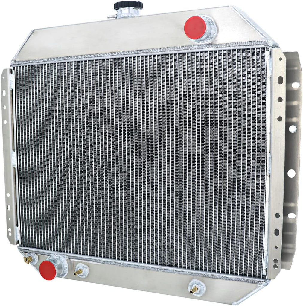 Radbuild 3 Row Aluminum DPI433 Radiator for 1966-1979 Ford F-Series F100 F150 F250 F350 Bronco Truck Pickup V8 Engine Radiators 67 68 69 70 71 72 73 74 75 76 77 78