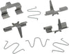 Gold 18K887X Rear Disc Brake Caliper Hardware Kit with Clips and Springs