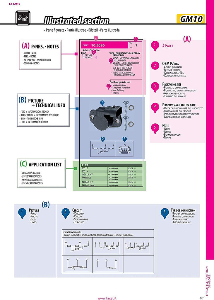 Throttle Position Sensor 10.5084 Compatible with Alfa Romeo 164/ Spider/Bentley Turbo R/Rolls-Royce Silver Spirit/Rolls-Royce Silver Spur/Saab 900/ Saab 9000