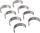 MS-2302A Engine Crankshaft Main Bearing Set