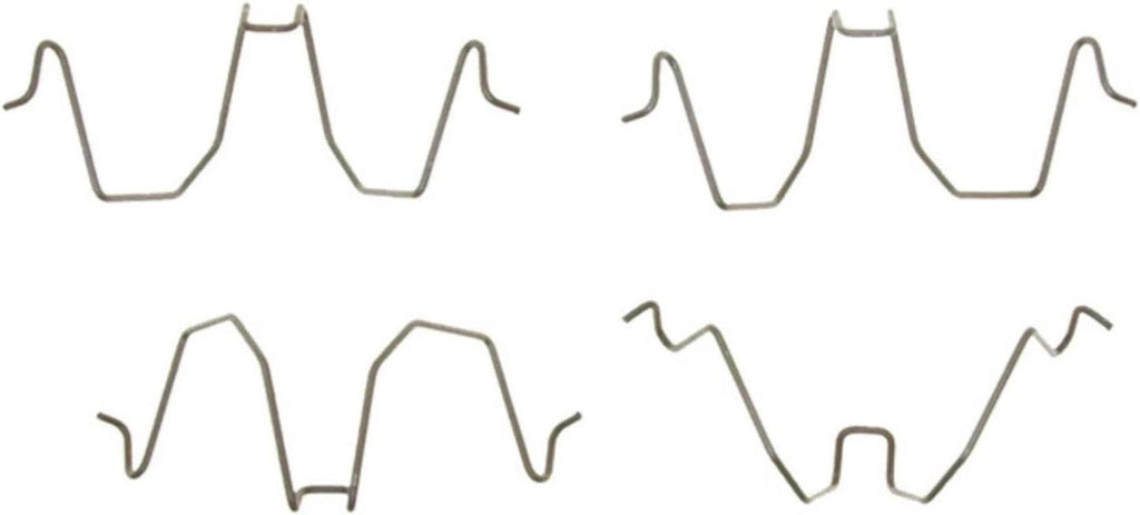 Professional 18K1033SS Rear Disc Brake Pad Drag Reduction Clip