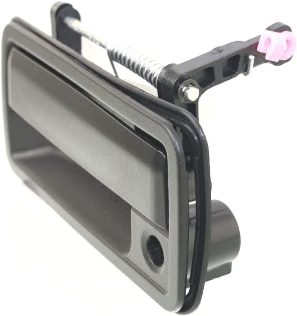 for Chevy S10 Exterior Door Handle Front Driver Side Textured Black 1994-2004 | with Key Hole | Trim:All Submodels | GM1310117 | 15202911