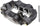 Gold 18FR819 Rear Driver Side Disc Brake Caliper Assembly (Friction Ready Non-Coated), Remanufactured
