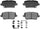 ADVICS AD2189 Disc Brake Pad Set