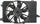 Dorman 620-133 Engine Cooling Fan Assembly Compatible with Select Ford / Mercury Models, Black
