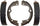Professional 171078B Rear Parking Brake Shoe