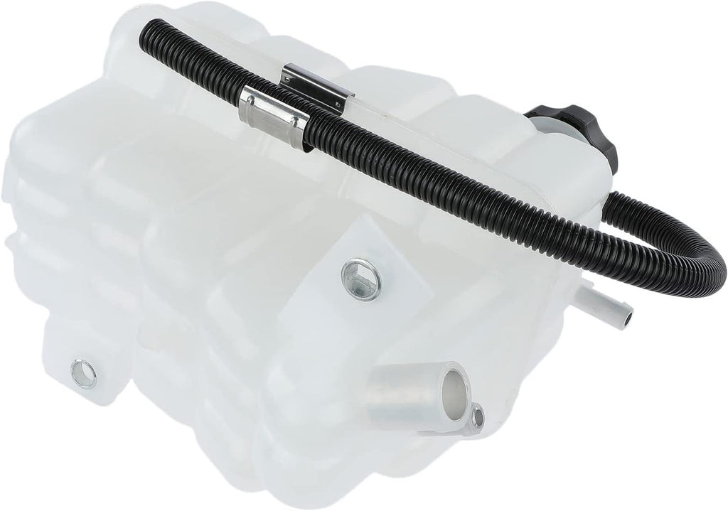 A-Premium Engine Coolant Overflow Recovery Reservoir Tank [W/Cap & Sensor] Compatible with Chevy Silverado 2500 HD 3500 Classic & GMC Sierra 2500 HD 3500, [6.6L Only], Replace # 15085725, 15808714