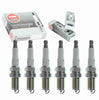 6 Pc NGK V-Power Spark Plugs Compatible with Saturn L300 3.0L V6 2001-2005