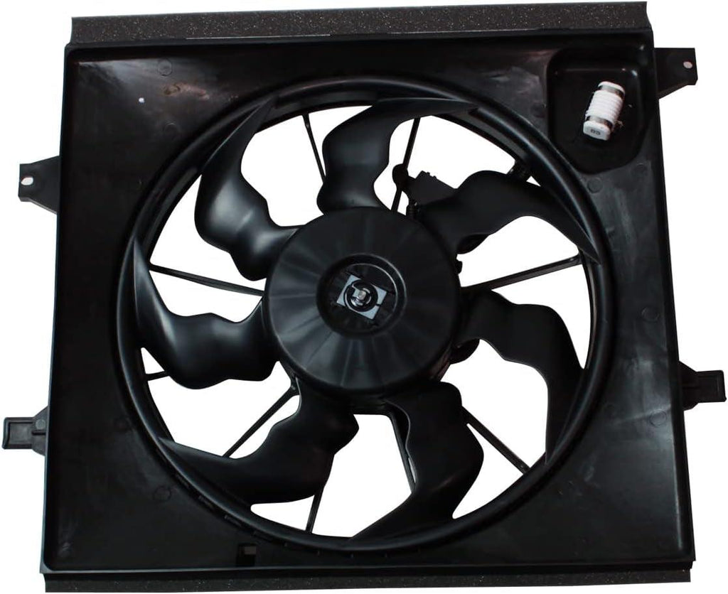 622240-G Kia Soul Replacement Radiator/Condenser Cooling Fan Assembly