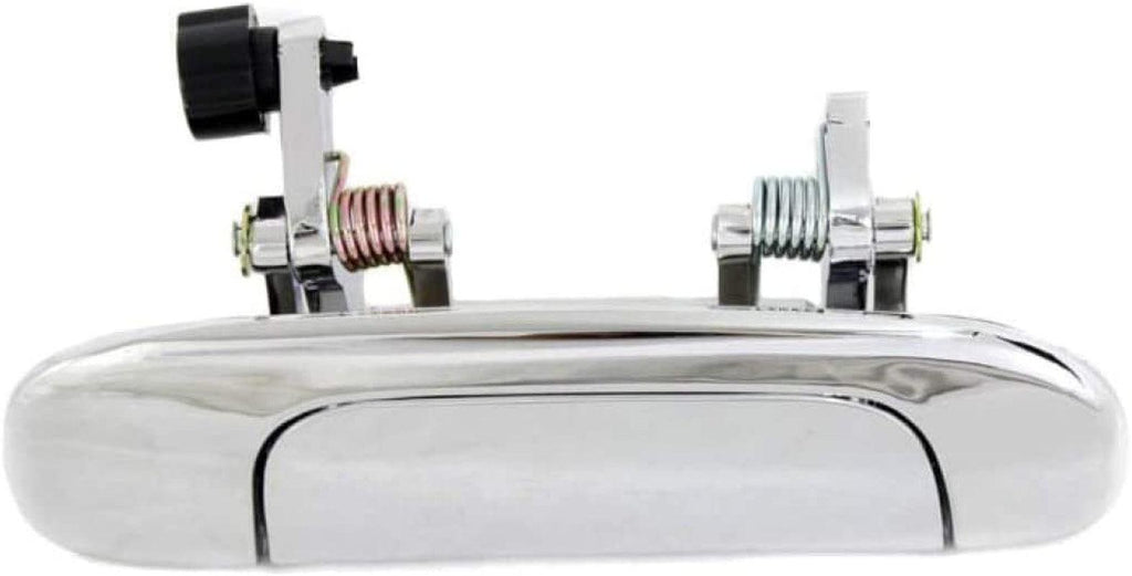 For Mazda Protege Exterior Door Handle Rear, Passenger Side Chrome (1999-2003) | Trim:All Submodels
