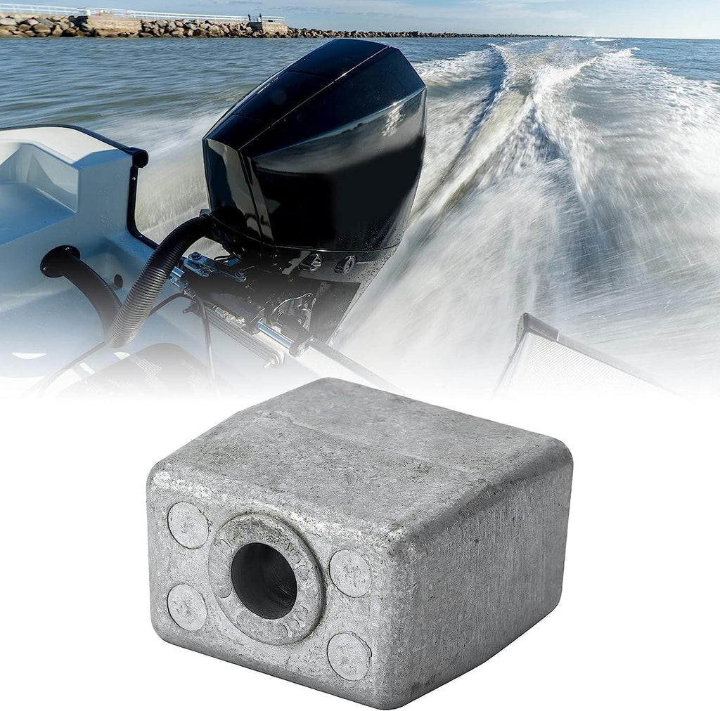 Anode Block, Aluminium Alloy 393023, 435745, 436745 Replacement for Outboard Engine 60 to 300