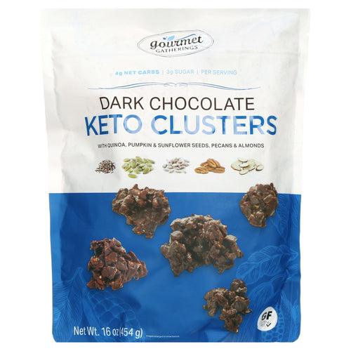 Joy Life Foods Dark Chocolate Keto Clusters 16 Ounce