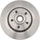 Silver 18A9A Front Disc Brake Rotor and Hub Assembly