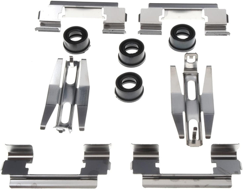 Gold 18K981X Front Disc Brake Caliper Hardware Kit with Clips and Bushings