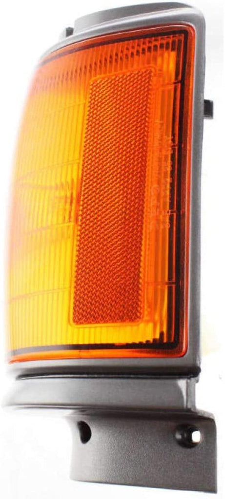 Compatible with Toyota Pickup Corner Light 1987 1988 Driver and Passenger Side Pair/Set | Amber Lens | Base | Rear Wheel Drive | W/Gray Trim | TO2520115 + TO2521117 | 8162089162 + 8161089162