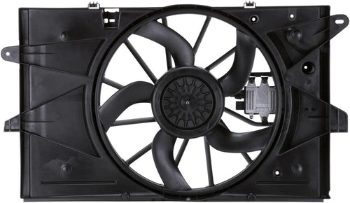 621890 Cooling Fan Assembly Compatible with 2008-2012 Ford Taurus, Black