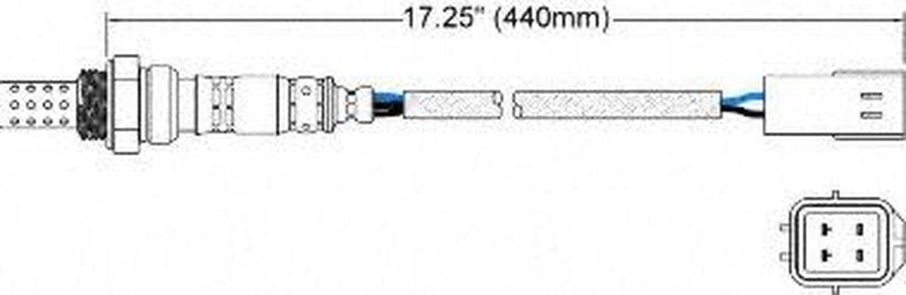 250-24384 4-Wire Oxygen Sensor