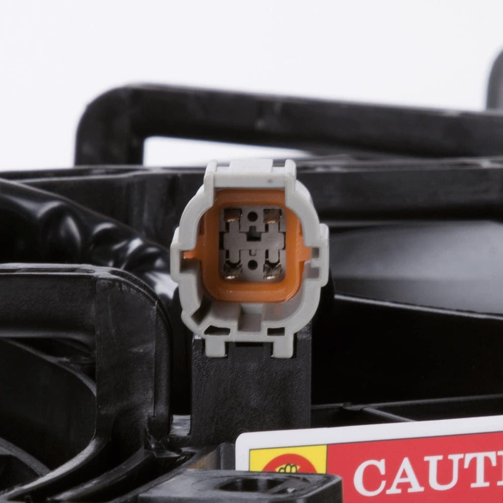 622150 Cooling Fan Assembly Compatible with 2009-2014 Nissan Maxima, Black