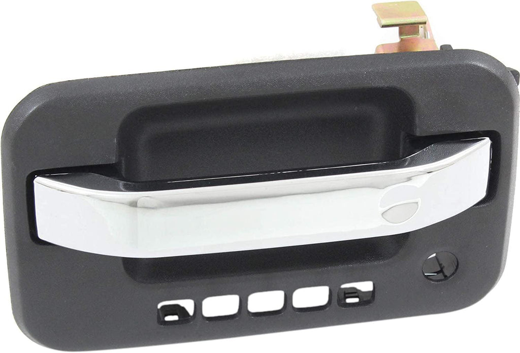 Exterior Door Handle Compatible with 2006-2008 Lincoln Mark LT, Fits 2004-2014 Ford F-150 Front, Driver Side