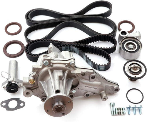 13568-49036 13505-46041 13540-46030 90916-02412 90311-400 90311-46001 16100-49876-83 90916-03093 16325-610 Engine Timing Belt Kit Fits for 98-05 for Lexus GS300 01-05 for Lexus IS300