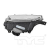 TYC Headlight Assembly for 1992-1995 Civic 20-1690-00