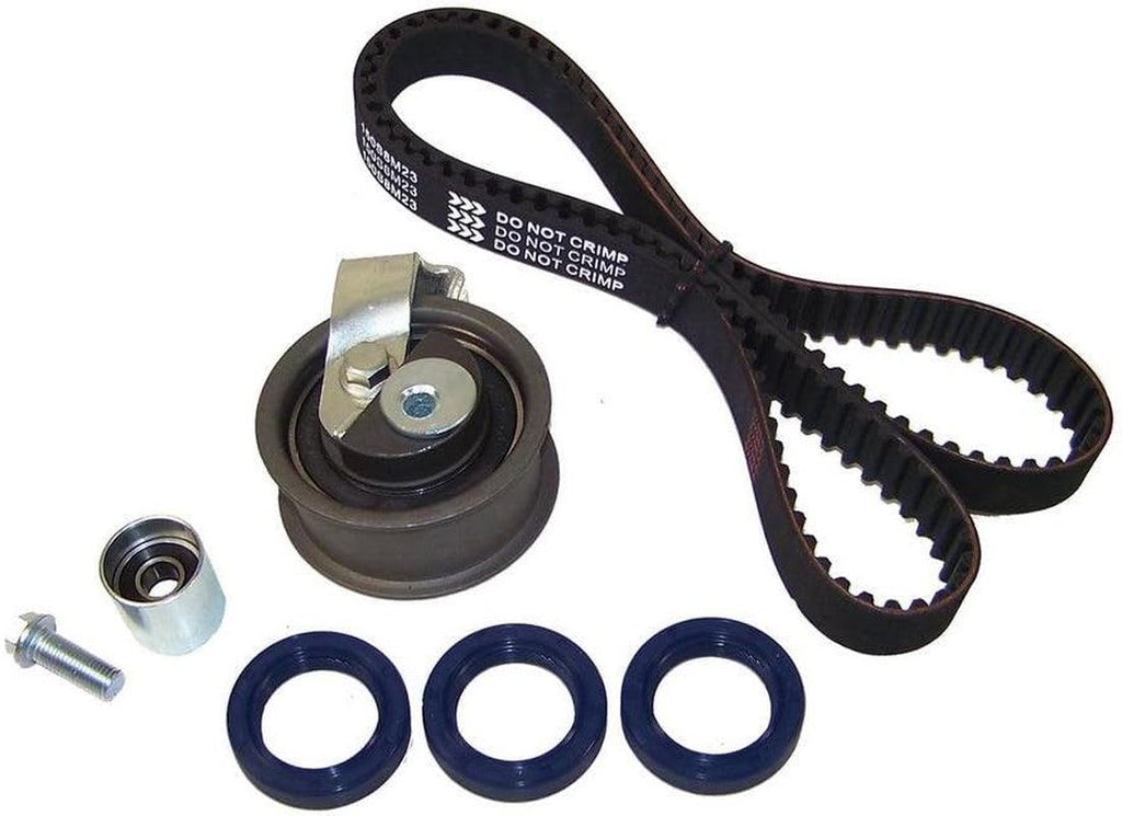 DNJ TBK800DWP Timing Belt Kit with Water Pump for 2001-2006 / Audi, Volkswagen / A4, A4 Quattro, Passat / 1.8L / DOHC / L4 / 20V / 1781Cc / AMB, AWM