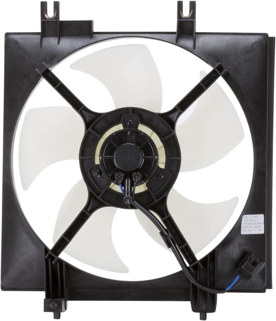 611250 Cooling Fan Assembly Compatible with 2009-2012 Subaru Forester