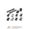 Carlson Disc Brake Hardware Kit for 1992-1998 MPV 13298Q