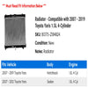 Radiator - Compatible with 2007 - 2019 Toyota Yaris 1.5L 4-Cylinder 2008 2009 2010 2011 2012 2013 2014 2015 2016 2017 2018
