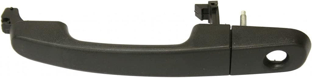 for Ford Freestyle Exterior Door Handle Front, Driver Side Black 2005 2006 2007 | with Key Hole | Trim: Limited/Se/Sel | FO1310154 | 5F9Z7422404AA