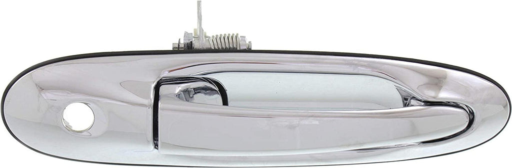 Front, Passenger Side Exterior Door Handle Compatible with 1998-2002 Lincoln Town Car