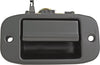 Dorman 93320 Rear Passenger Side Interior Door Handle Compatible with Select Dodge Models, Black; Smooth