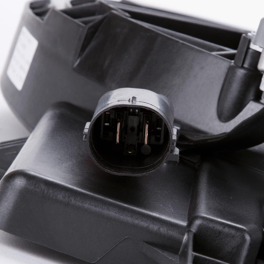 622090 Cooling Fan Assembly Compatible with 2004-2011 Volvo S40, Black