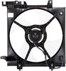 600550 Cooling Fan Assembly Compatible with 2000-2004 Subaru Legacy, Black