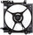 600550 Cooling Fan Assembly Compatible with 2000-2004 Subaru Legacy, Black