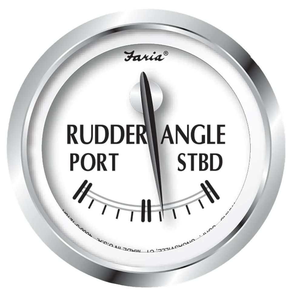 Newport SS 2 Inch Rudder Angle Indicator Gauge - 25006