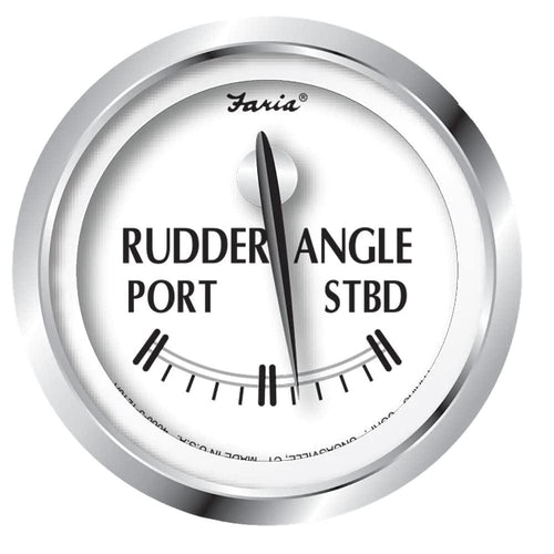 Newport SS 2 Inch Rudder Angle Indicator Gauge - 25006