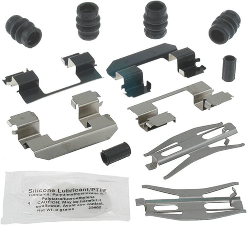 Gold 18K1677X Front Disc Brake Caliper Hardware Kit