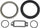 DNJ RM3220 Rear Main Seal for 01-16 Chevrolet, GMC, Hummer 6.6L V8 OHV Turbocharged LGH,LMM,-,LBZ,LB7
