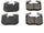 16-1807 Z16 Evolution Rear Ceramic Brake Pads