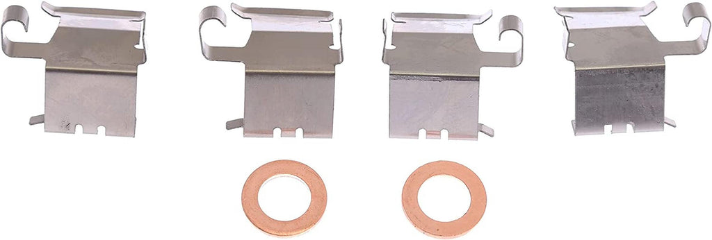 Gold 18FR12465DN Rear Disc Brake Caliper Assembly (Friction Ready Non-Coated)