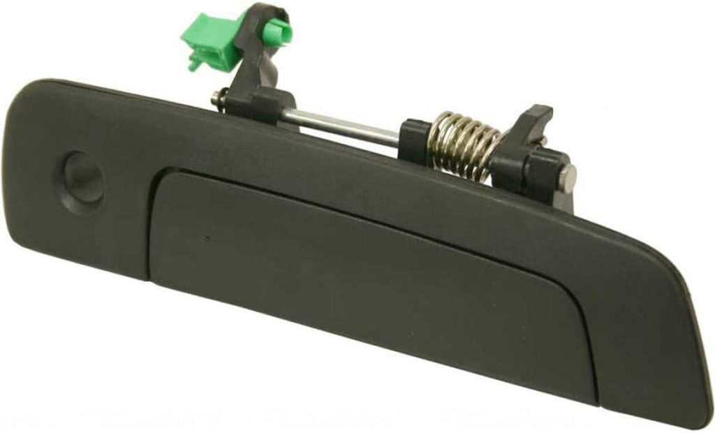 for Mitsubishi Eclipse Exterior Door Handle Front, Passenger Side Textured Black (2000-2005) | with Key Hole | Trim:All Submodels | MI1311104 | MR777049