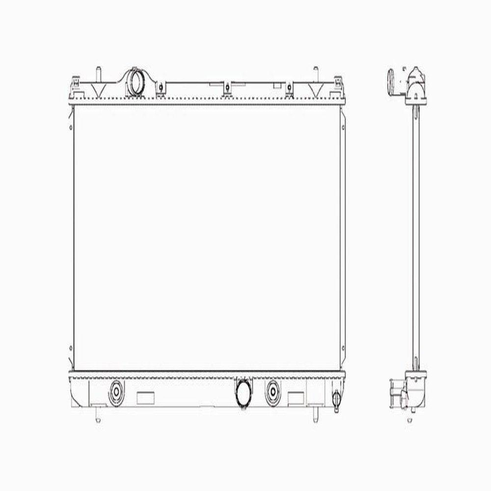 Radiator Fits 2003 Dodge Neon